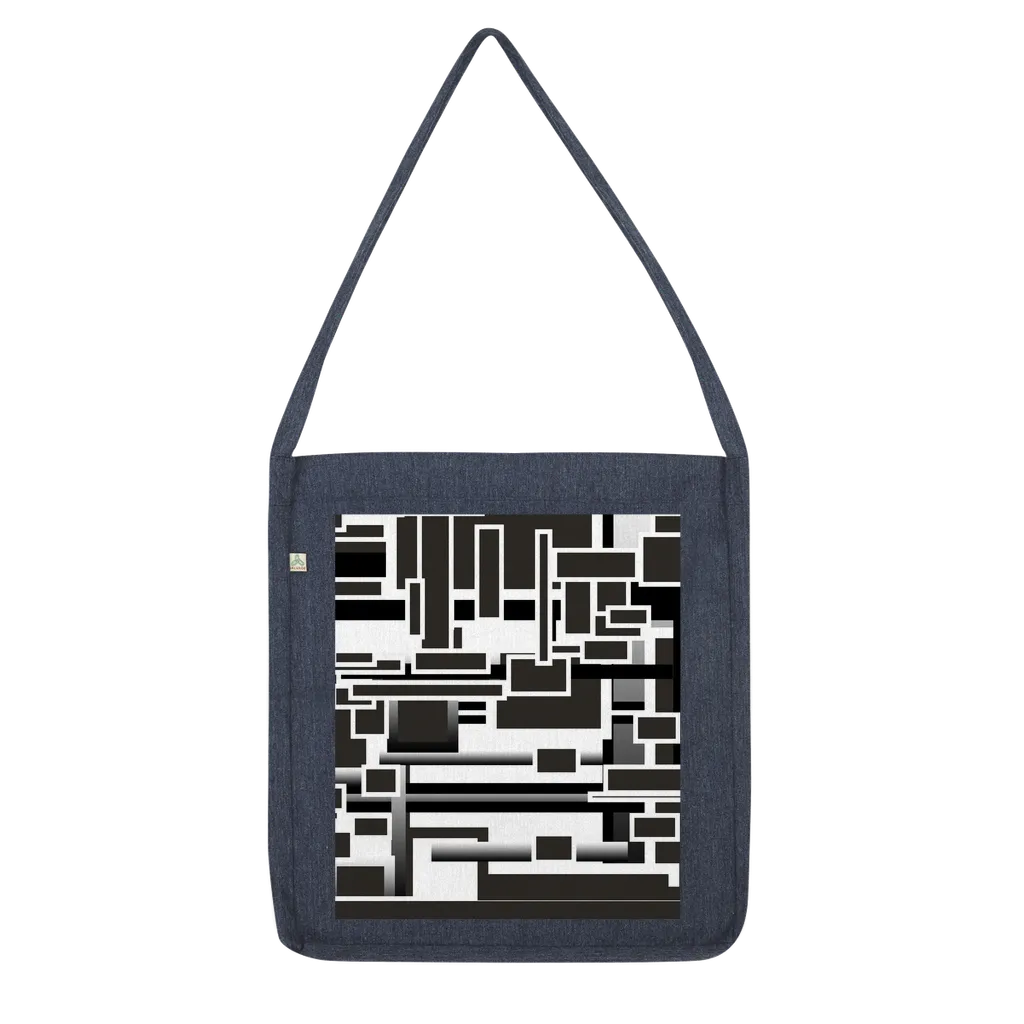 the play between black and white Classic Tote Bag