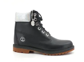 TIMBERLAND Waterproof 6 Heritage Stivaletto Black TB0A2M8G0151