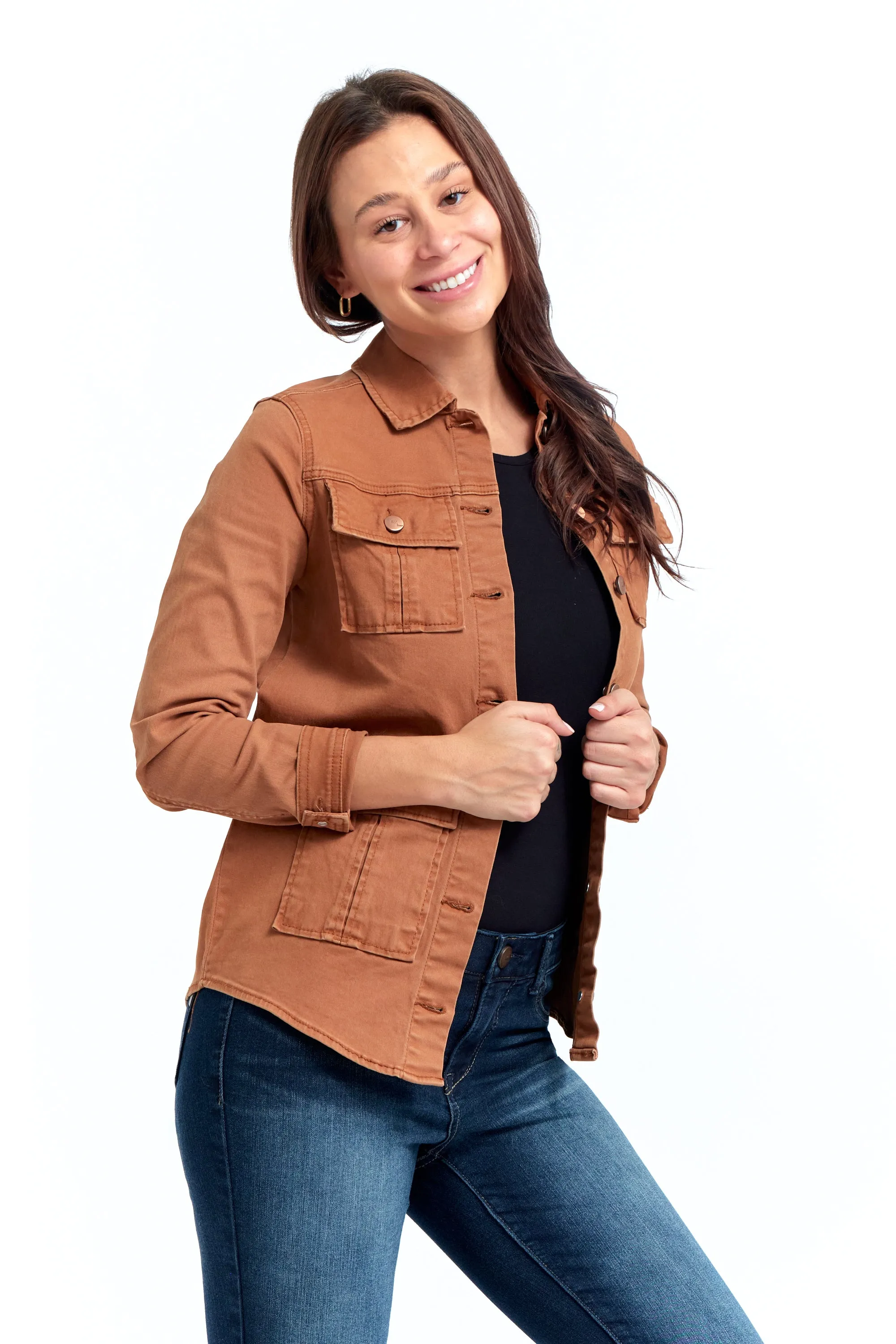 Utility Jacket In Maple