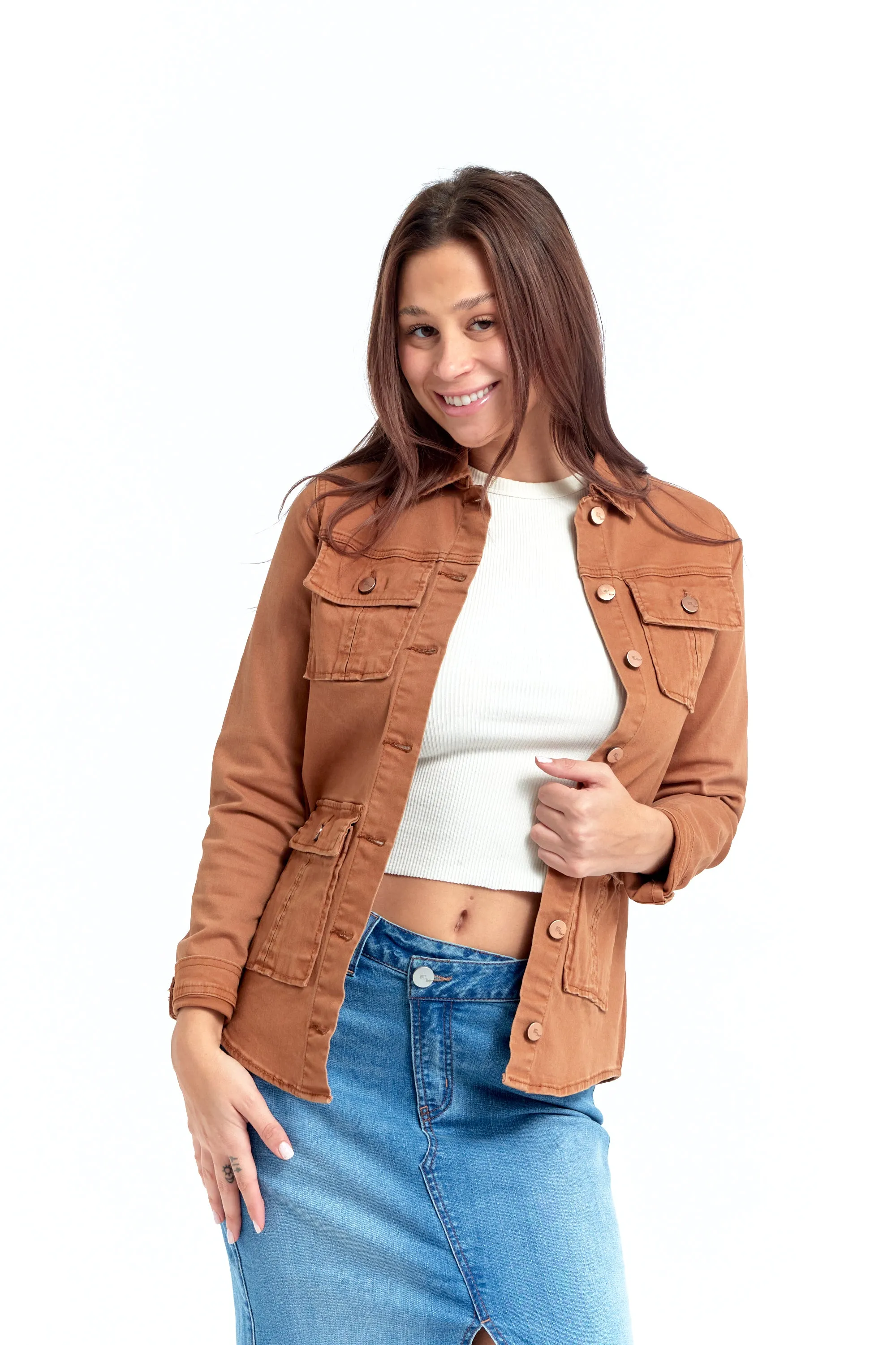 Utility Jacket In Maple