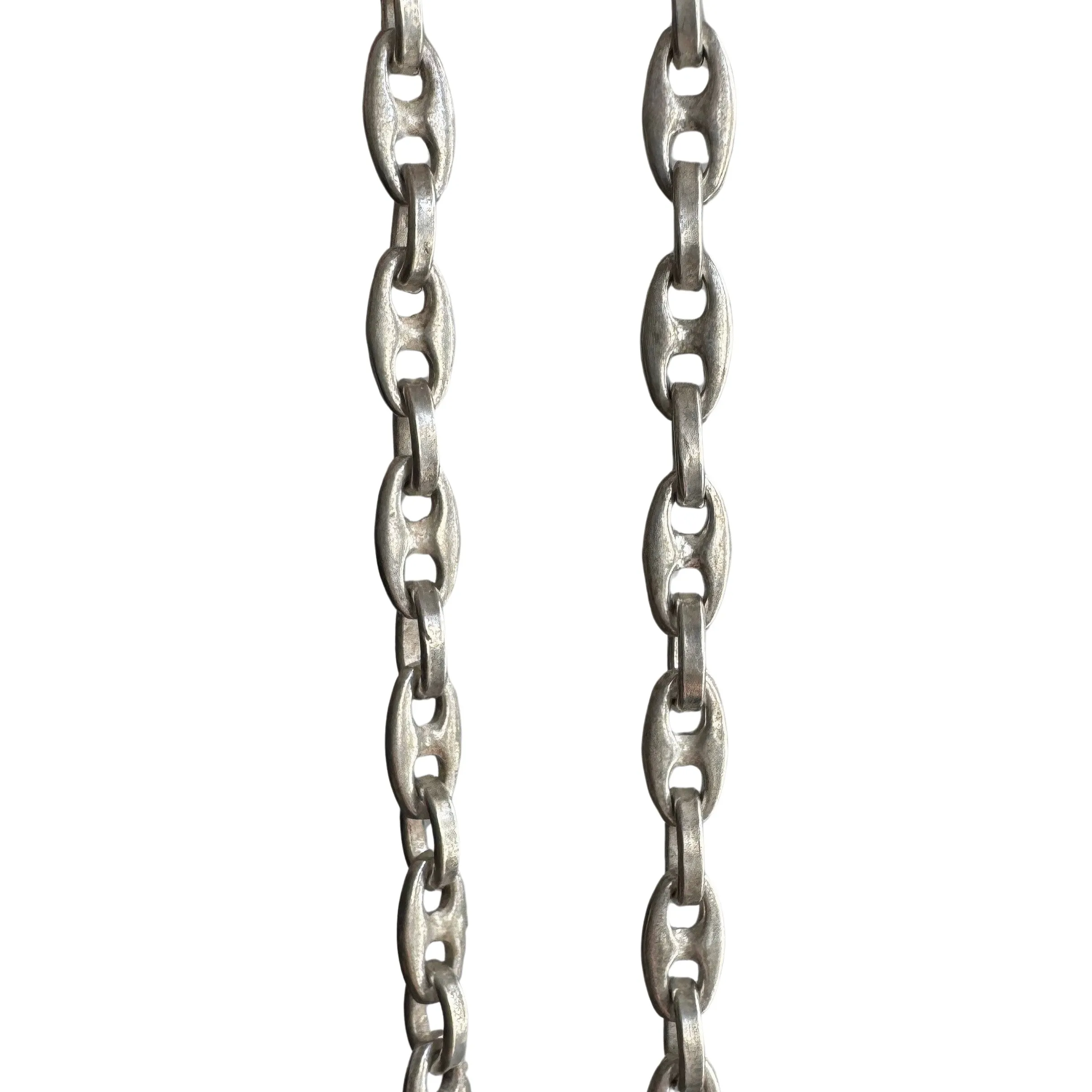 V I N T A G E // mariner cable / sterling silver gucci style mariner and cable link chain / 30.25, 26g