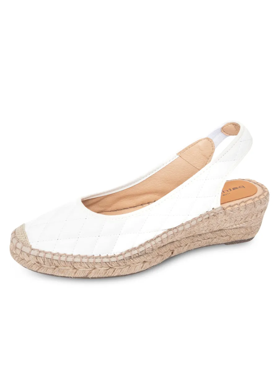 Valencia Closed Toe Slingback Espadrille