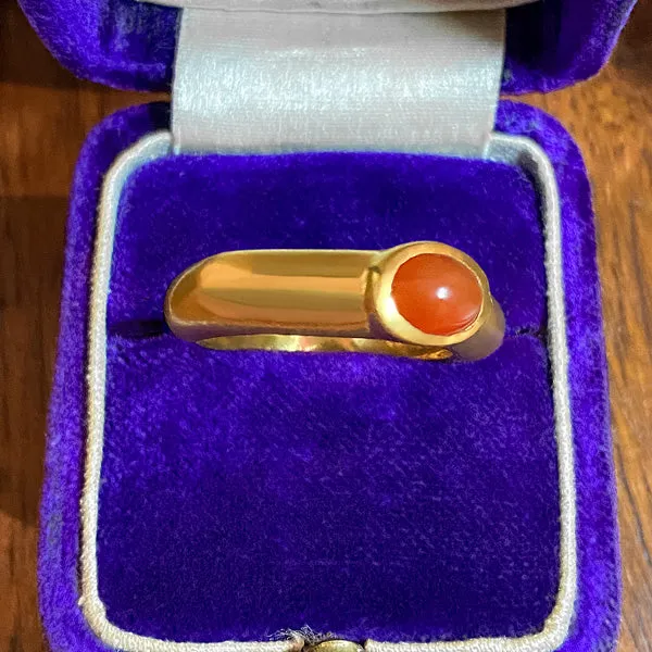 Vintage Carnelian Ring