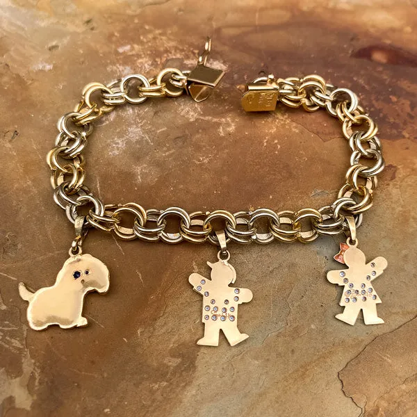 Vintage Charm Bracelet