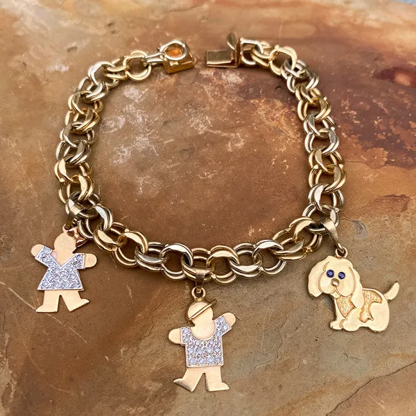 Vintage Charm Bracelet