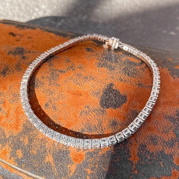 Vintage Diamond Tennis Bracelet