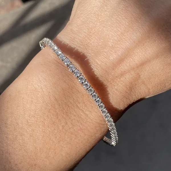 Vintage Diamond Tennis Bracelet