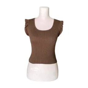 Vintage Miu Miu Brown Sweater Tank