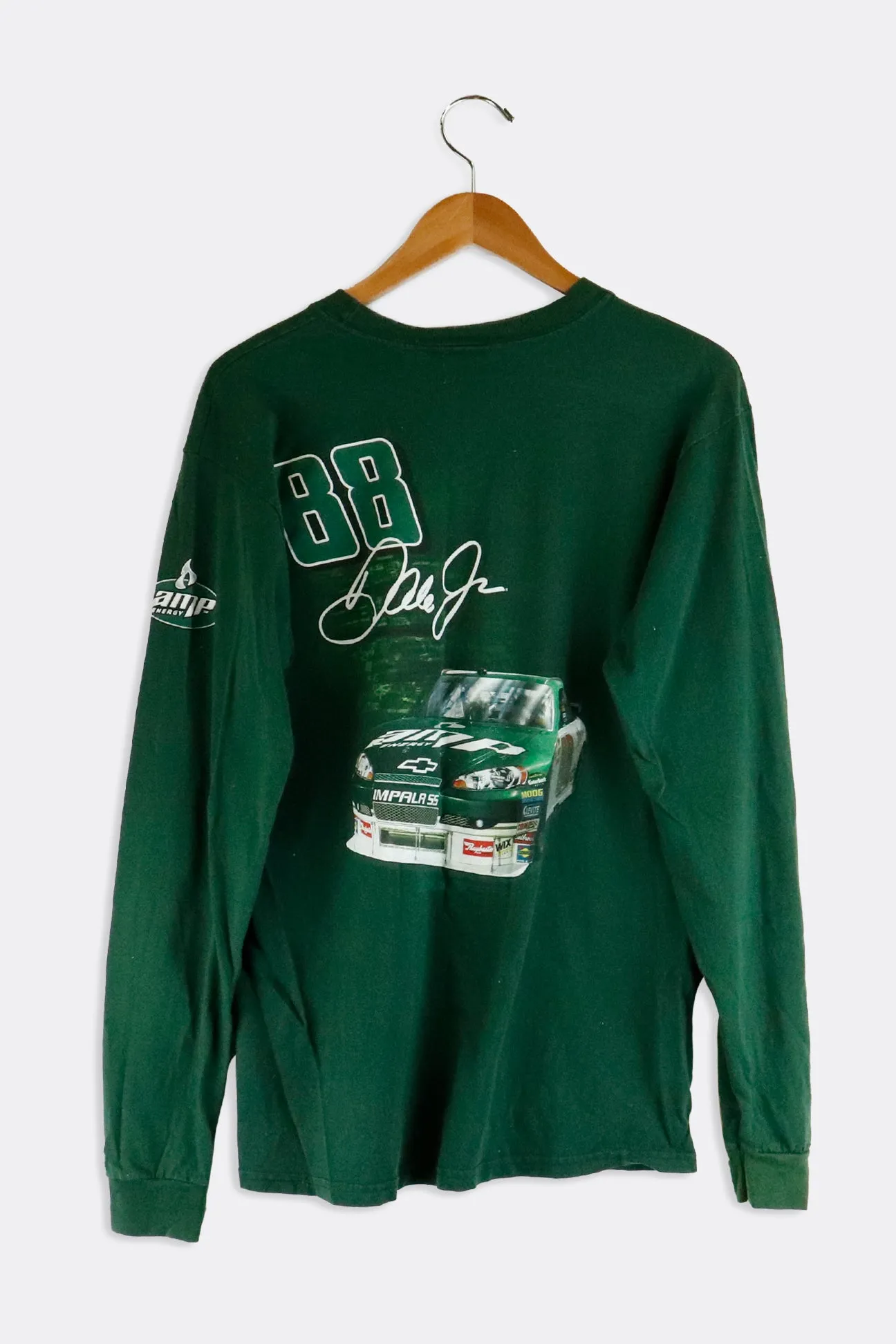 Vintage Nascar Dale Jr 88 Long Sleeve Shirt Sz M