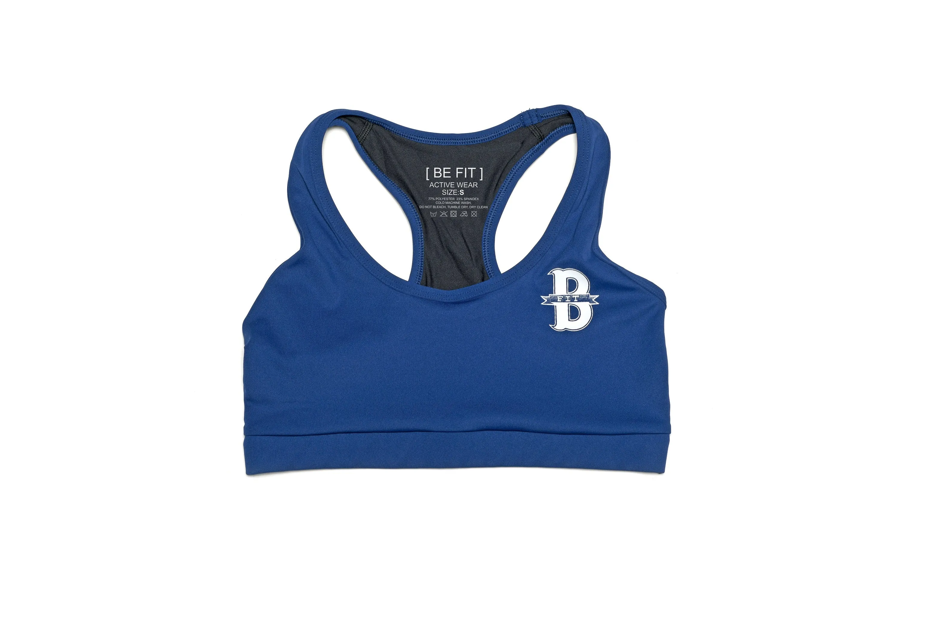 Women's Logo Print Racerback Sports Bra