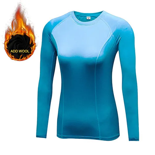 Women's Long Sleeve Jiu Jitsu Rash Guards in Assorted Colors Yuerlian