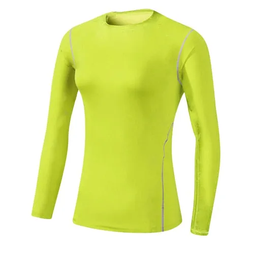 Women's Long Sleeve Jiu Jitsu Rash Guards in Assorted Colors Yuerlian