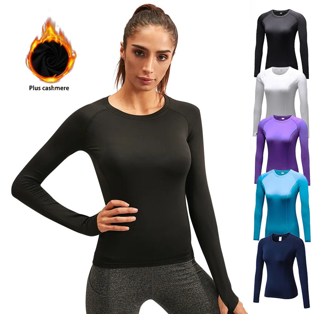 Women's Long Sleeve Jiu Jitsu Rash Guards in Assorted Colors Yuerlian