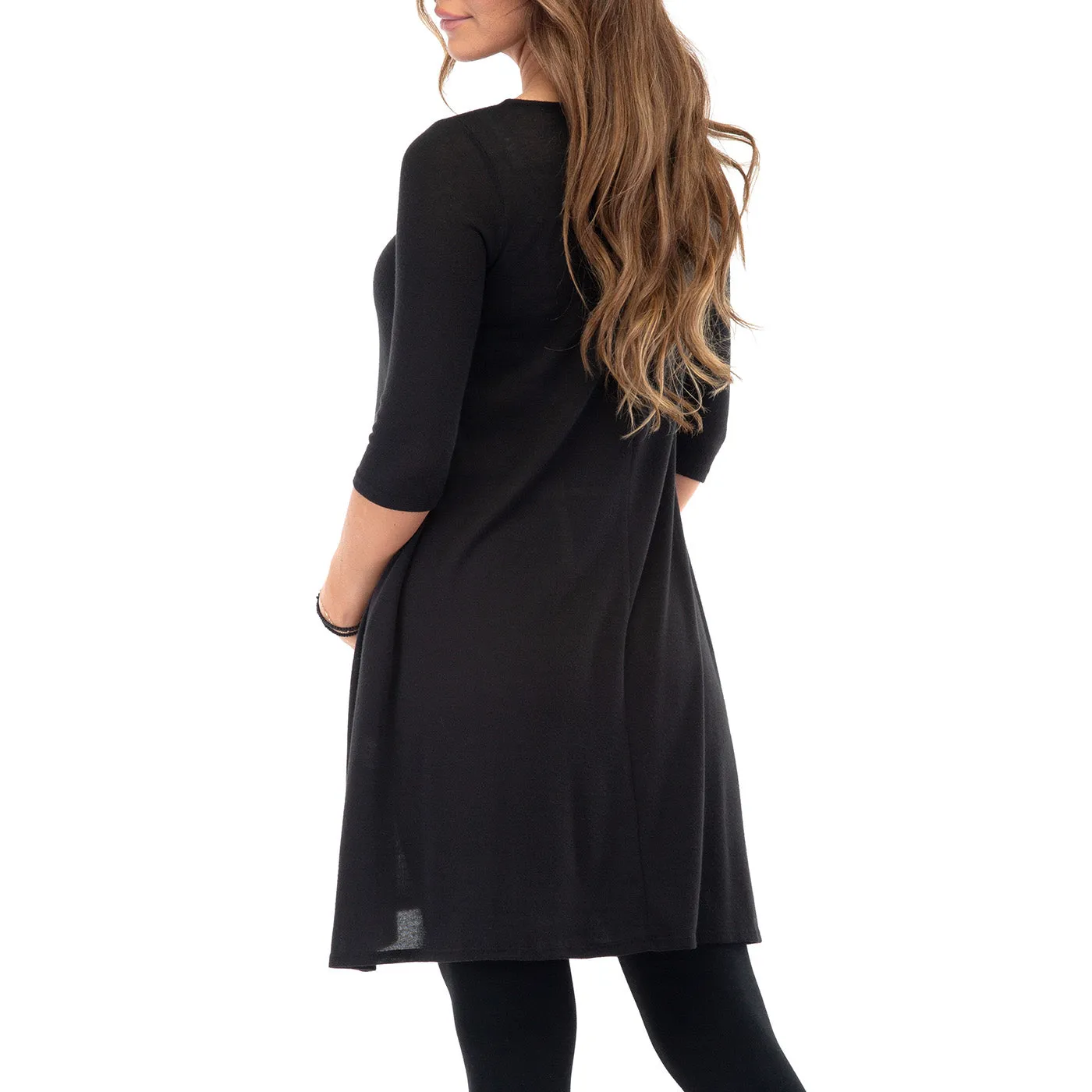 Women's Maternity Hacci Tunic with Pockets