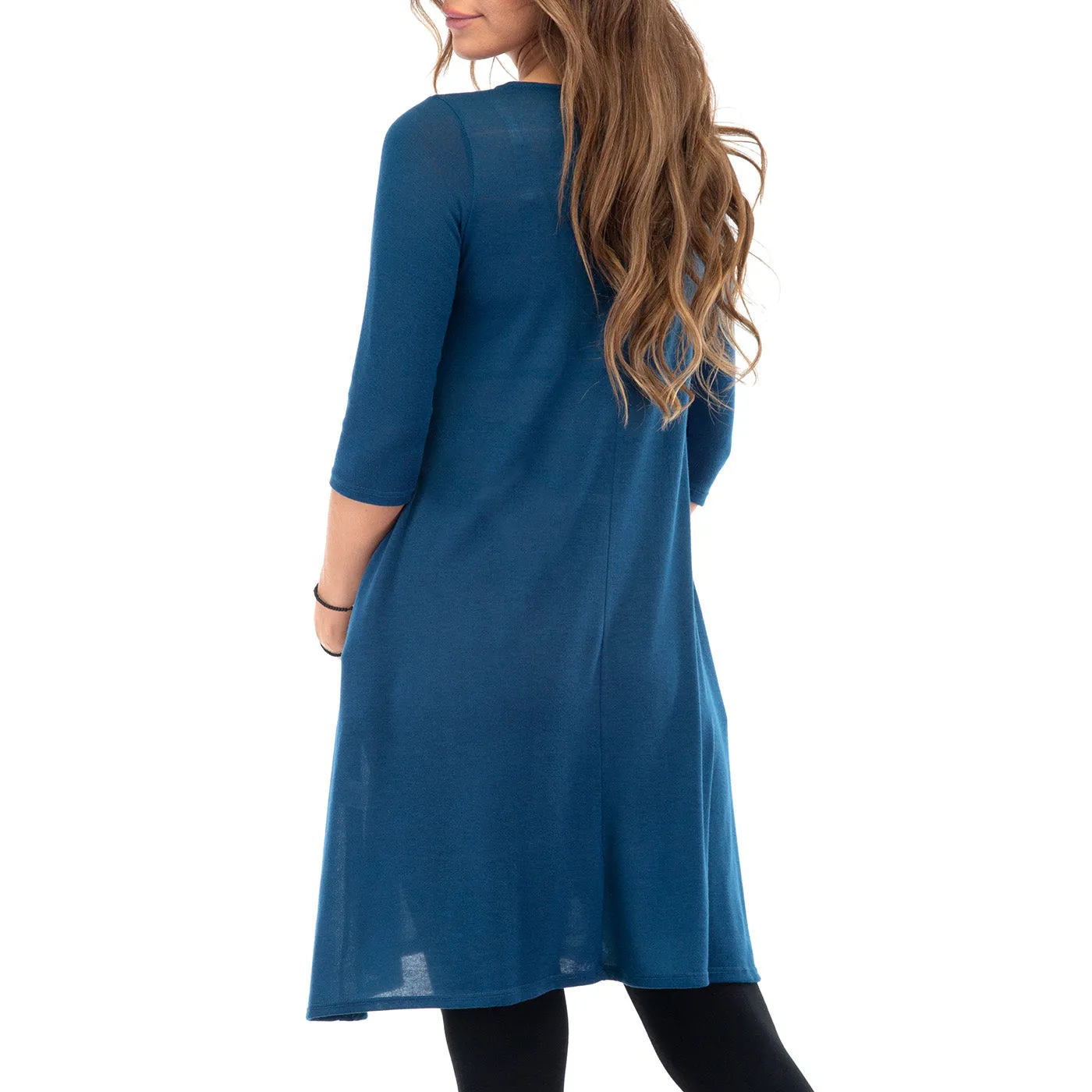 Women's Maternity Hacci Tunic with Pockets