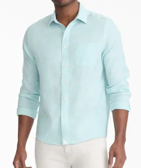 Wrinkle-Resistant Linen Vin Santo Shirt - FINAL SALE