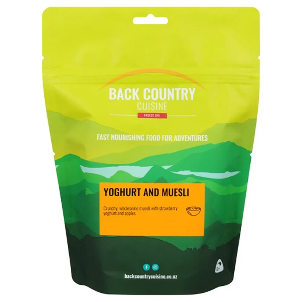 Yoghurt and Muesli Freeze Dried Meal - Small Serve