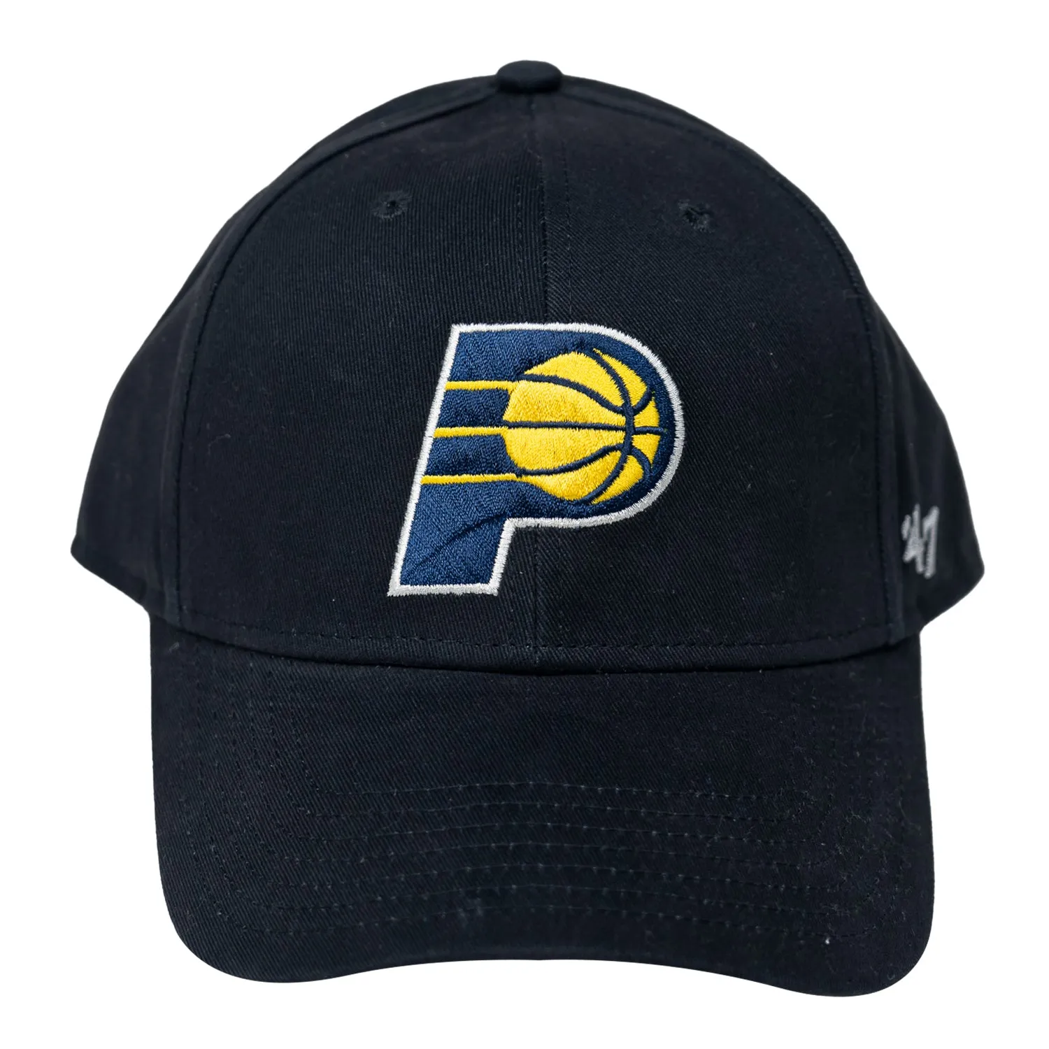 Youth Indiana Pacers Primary Logo MVP Hat in Navy by 47